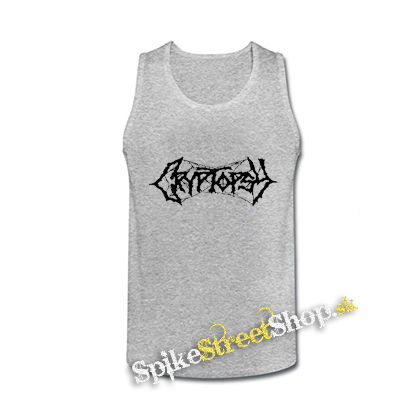 CRYPTOPSY - Logo - šedé pánske tielko