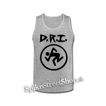 D.R.I. - Logo Symbol - šedé pánske tielko