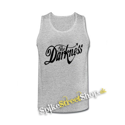 DARKNESS - Logo - šedé pánske tielko