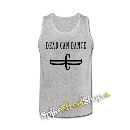 DEAD CAN DANCE - Logo Crest - šedé pánske tielko
