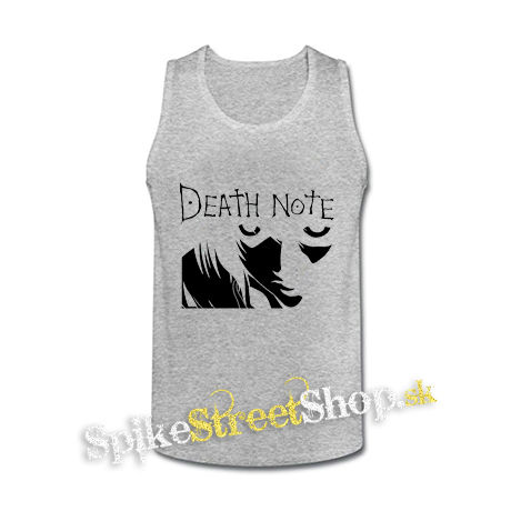 DEATH NOTE - Logo And Portrait - šedé pánske tielko