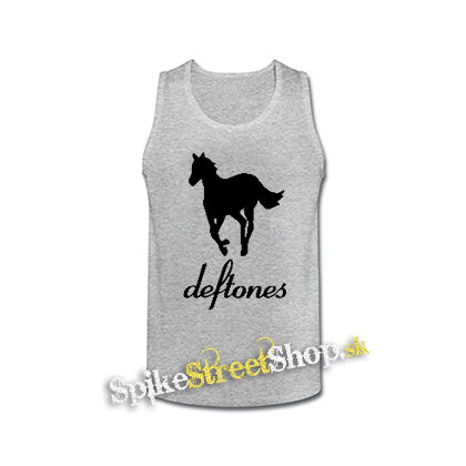 DEFTONES - Pony - šedé pánske tielko