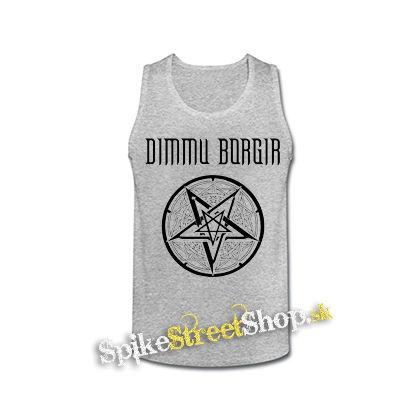 DIMMU BORGIR - Pentagram - šedé pánske tielko