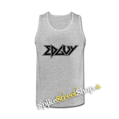 EDGUY - Logo - šedé pánske tielko
