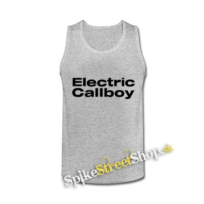 ELECTRIC CALLBOY - Logo - šedé pánske tielko