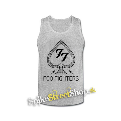 FOO FIGHTERS - Aces - šedé pánske tielko