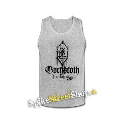 GORGOROTH - 666 Pentagram - šedé pánske tielko