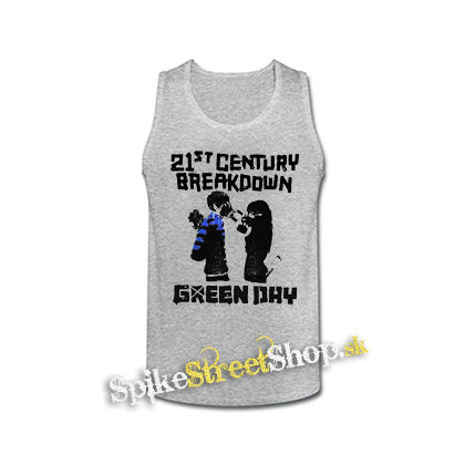 GREEN DAY - 21 st Century Breakdown Amorous Couple - šedé pánske tielko