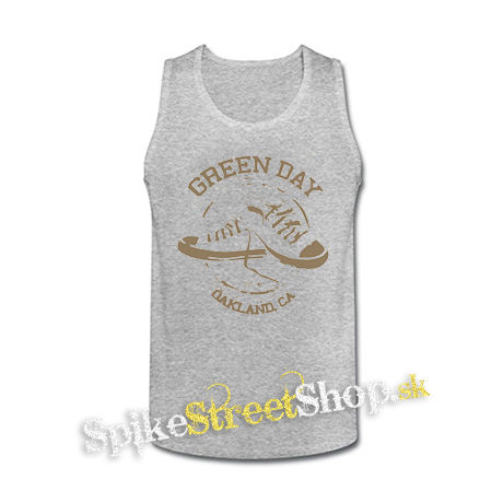 GREEN DAY - All Star Vintage - šedé pánske tielko