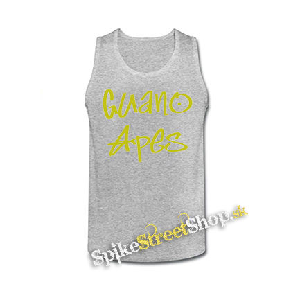 GUANO APES - Logo Yellow - šedé pánske tielko