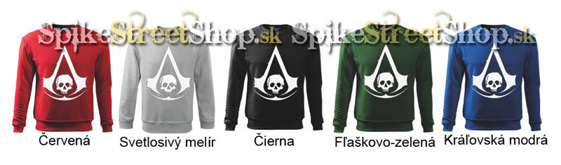 Pánska mikina ASSASSINS CREED - farebná