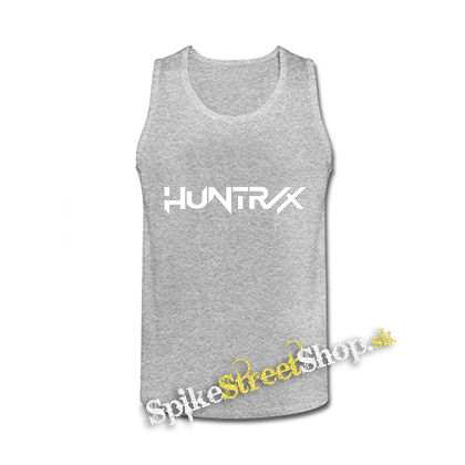 HUNTRIX - Logo White - Kpop Demon Hunters - šedé pánske tielko