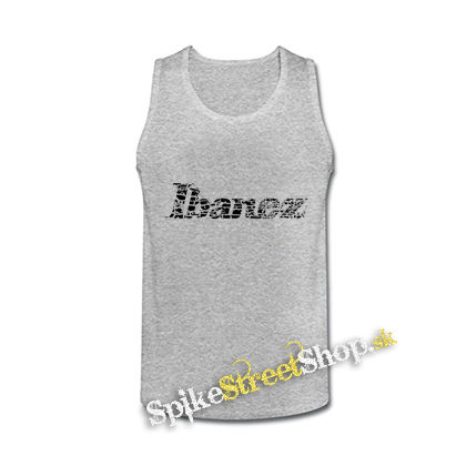 IBANEZ - Logo Vintage - šedé pánske tielko