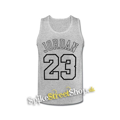 JORDAN 23 - šedé pánske tielko