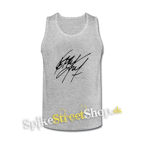 KERRY KING - Signature - šedé pánske tielko