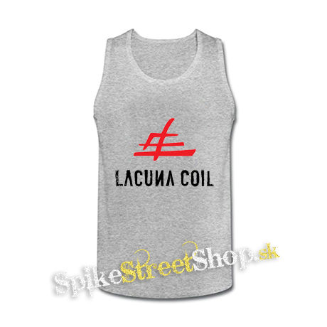 LACUNA COIL - Logo - šedé pánske tielko