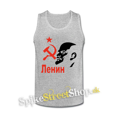 LENIN - šedé pánske tielko