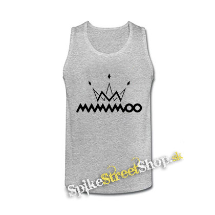 MAMAMOO Logo - šedé pánske tielko