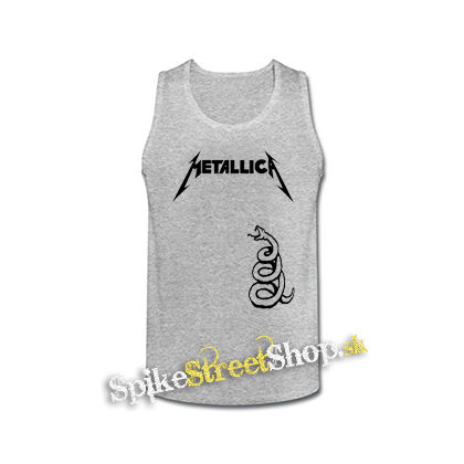 METALLICA - Snake - šedé pánske tielko