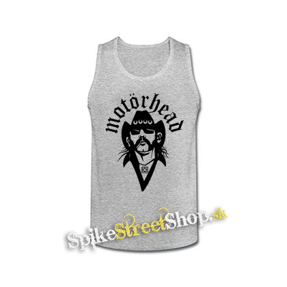 MOTORHEAD - Lemmy Logo - šedé pánske tielko