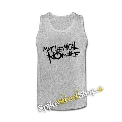 MY CHEMICAL ROMANCE - Logo - šedé pánske tielko