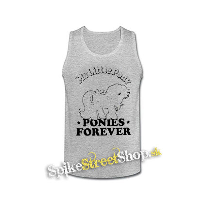 MY LITTLE PONY - Ponies Forever - šedé pánske tielko