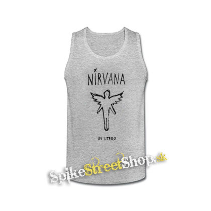 NIRVANA - In Utero - šedé pánske tielko