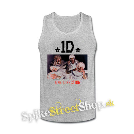 ONE DIRECTION - Star - šedé pánske tielko