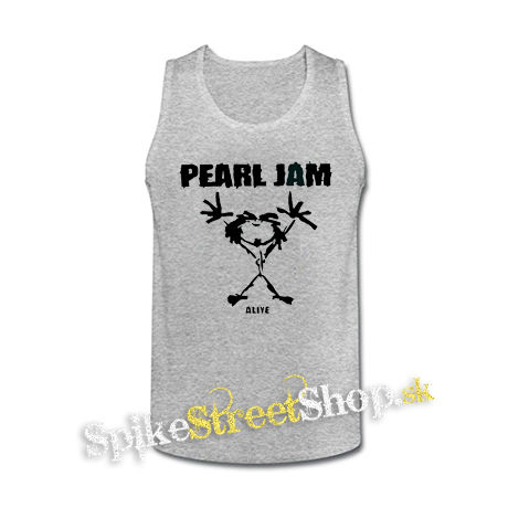 PEARL JAM - Alive - šedé pánske tielko