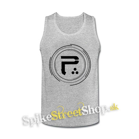 PERIPHERY - Logo - šedé pánske tielko