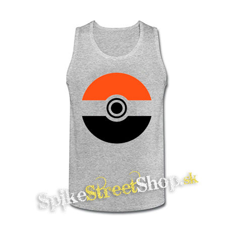 POKEMON - Symbol - šedé pánske tielko