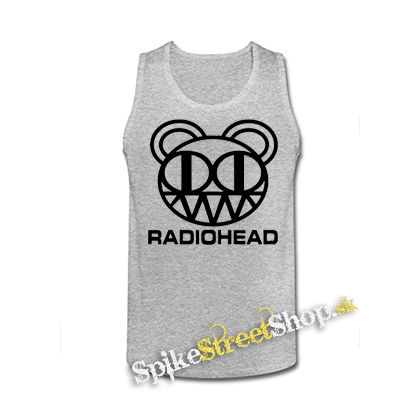 RADIOHEAD - Logo - šedé pánske tielko