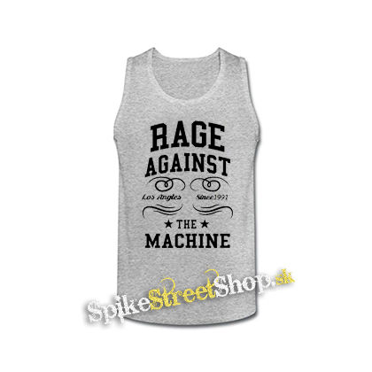 RAGE AGAINST THE MACHINE - Since 1991 - šedé pánske tielko