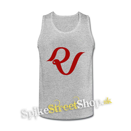 RED VELVET - Original Logo - šedé pánske tielko