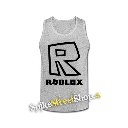 ROBLOX - Symbol & Znak - šedé pánske tielko
