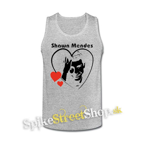 SHAWN MENDES - My Sweetheart - šedé pánske tielko