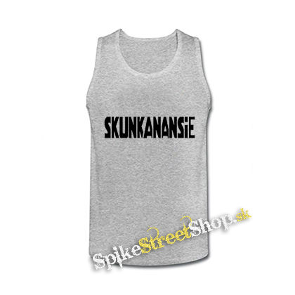 SKUNK ANANSIE - Logo - šedé pánske tielko