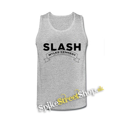 SLASH - Conspirators Myles Kennedy - šedé pánske tielko