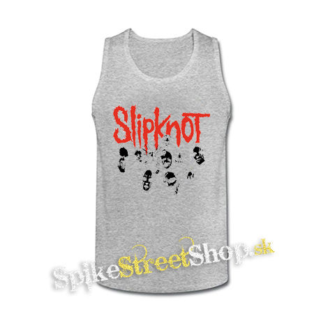 SLIPKNOT - Band - šedé pánske tielko