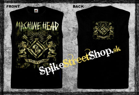 MACHINE HEAD - MCMX - čierne pánske tričko bez rukávov
