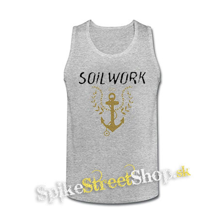 SOILWORK - Gold Anchor - šedé pánske tielko