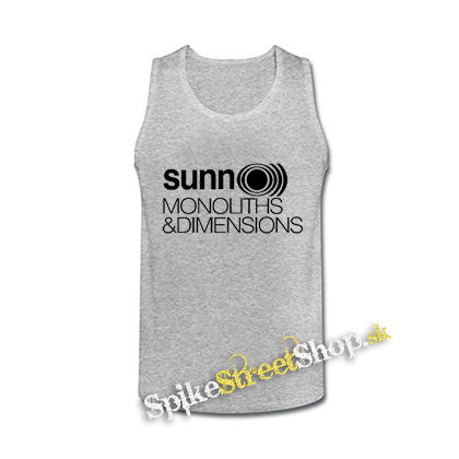 SUNN O))) - Monolith And Dimensions - šedé pánske tielko