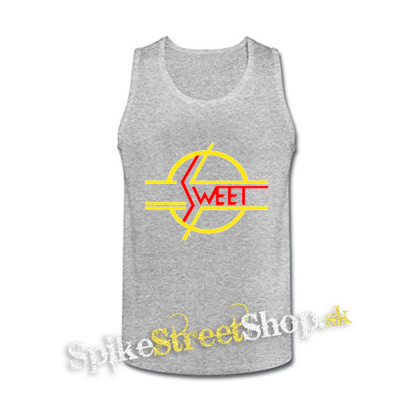 SWEET - Logo Hardrock Legend - šedé pánske tielko