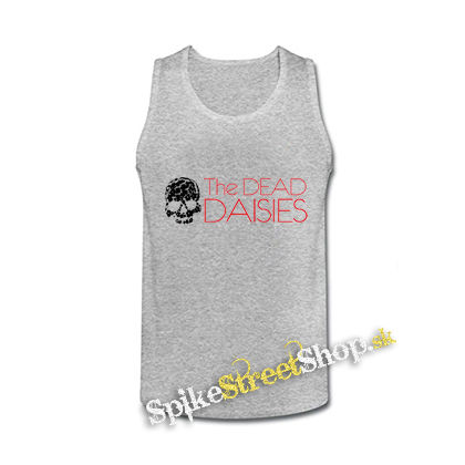 THE DEAD DAISIES - Logo Skull - šedé pánske tielko