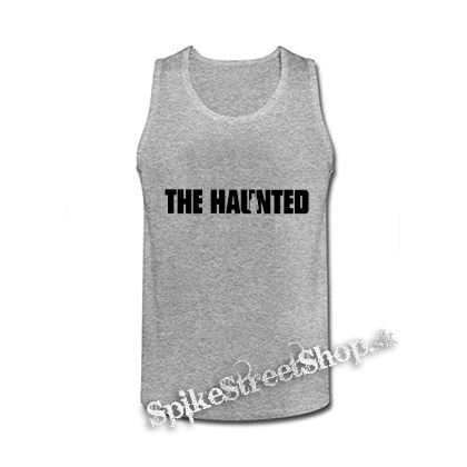 THE HAUNTED - Logo Metal Band - šedé pánske tielko
