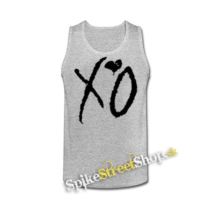 THE WEEKND - XO Logo - šedé pánske tielko