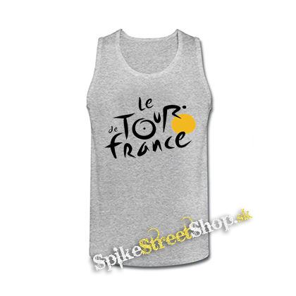 TOUR DE FRANCE - šedé pánske tielko