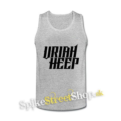 URIAH HEEP - Logo - šedé pánske tielko