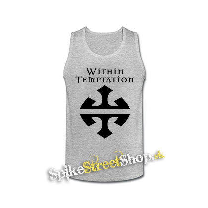 WITHIN TEMPTATION - Logo - šedé pánske tielko
