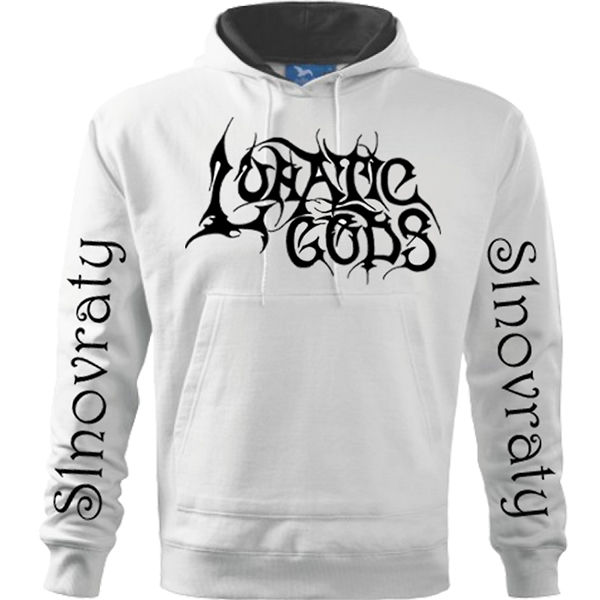 LUNATIC GODS - Slnovraty - biela pánska mikina